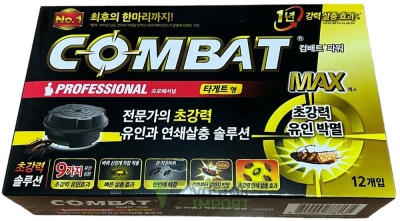 Ловушки от тараканов COMBAT MAX 12 шт /12 от компании Востокимпорт