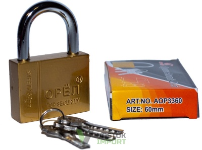 Замок Орел золотой 60 мм AOP3360 /6 /48 от компании Востокимпорт