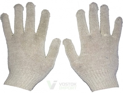 Перчатки х/б голубая точка, №103 /10 /250-500 от компании Востокимпорт